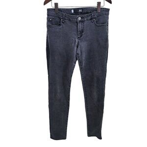 KUT from the Kloth Diana Skinny Jeans Vintage Black Wash‎ Women's Size 10